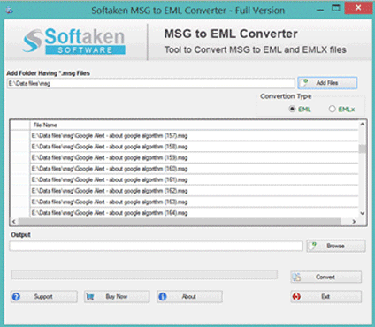 MSG to EML Converter software