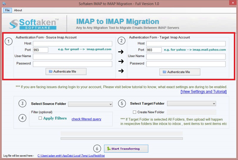 gmail pst migration tool